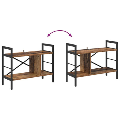 vidaXL Bücherregal Altholz 75 x 30 x 58,5 cm Holzwerkstoff