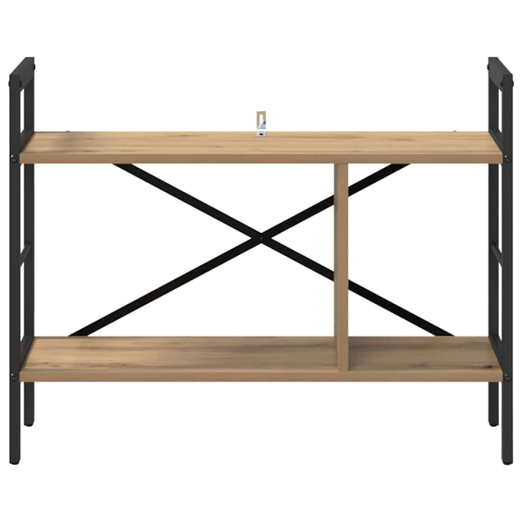 vidaXL Bücherregal Artisan-Eiche 75 x 30 x 58,5 cm Holzwerkstoff