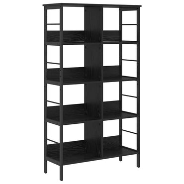 vidaXL Bücherregal Schwarz Eichen-Optik 82 x 32 x 144,5 cm