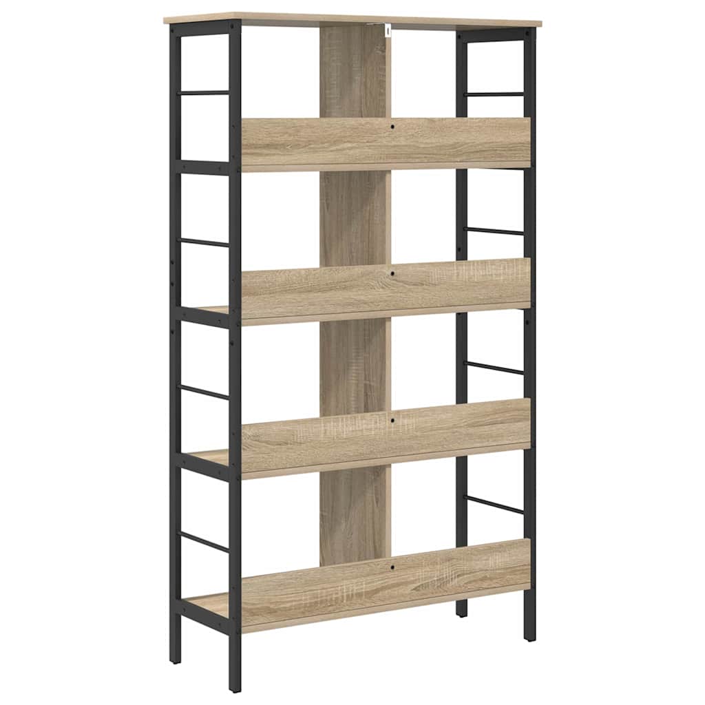 Bücherregal Sonoma-Eiche 82 x 32 x 144,5 cm Holzwerkstoff