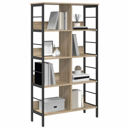 Bücherregal Sonoma-Eiche 82 x 32 x 144,5 cm Holzwerkstoff