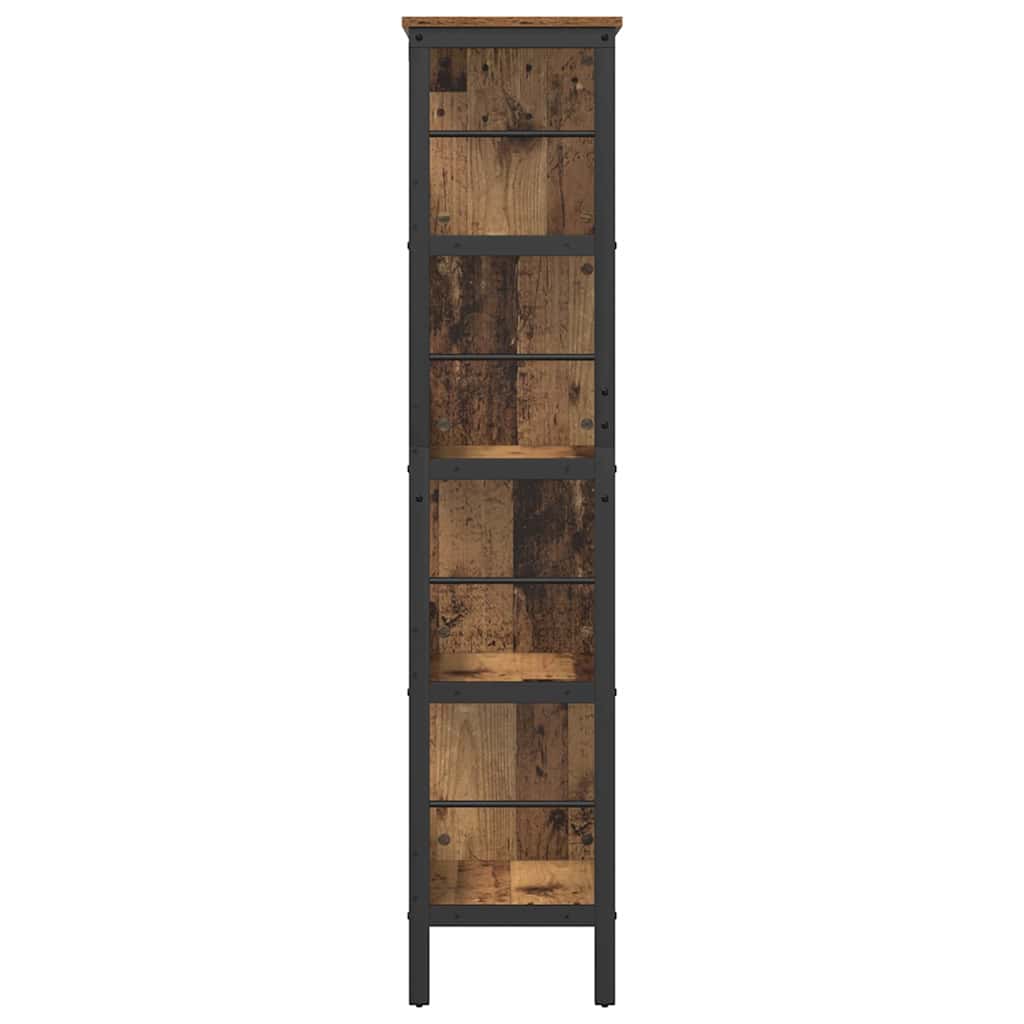 vidaXL Bücherregal Altholz 82 x 32 x 144,5 cm Holzwerkstoff