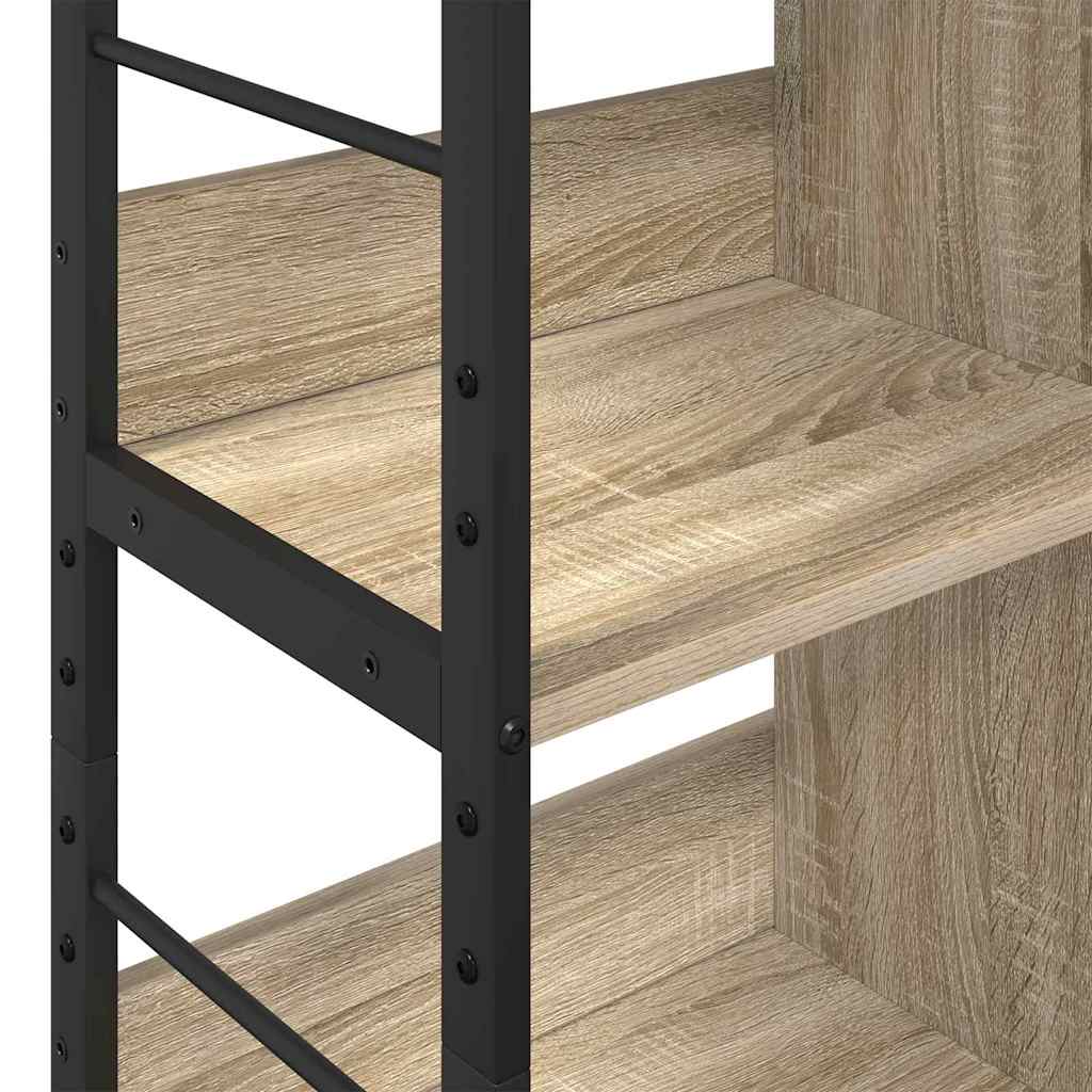 vidaXL Bücherregal Sonoma-Eiche 82 x 32 x 112 cm Holzwerkstoff