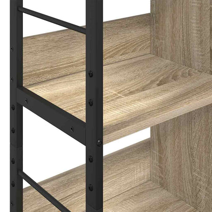 vidaXL Bücherregal Sonoma-Eiche 82 x 32 x 112 cm Holzwerkstoff