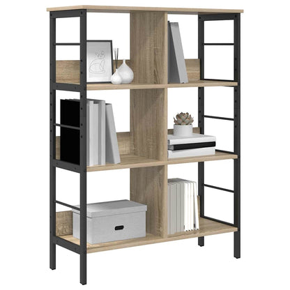 vidaXL Bücherregal Sonoma-Eiche 82 x 32 x 112 cm Holzwerkstoff