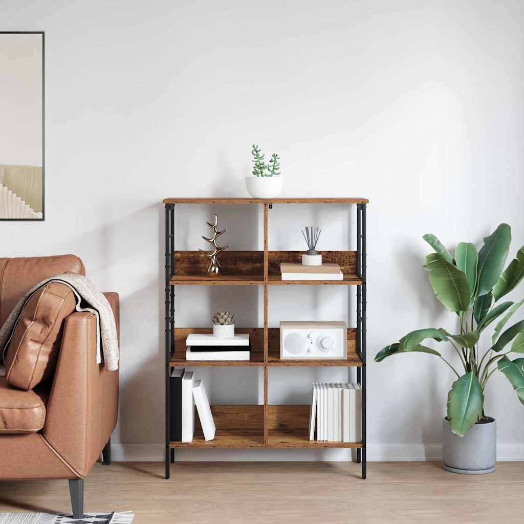 Bücherregal Altholz 82 x 32 x 112 cm Holzwerkstoff