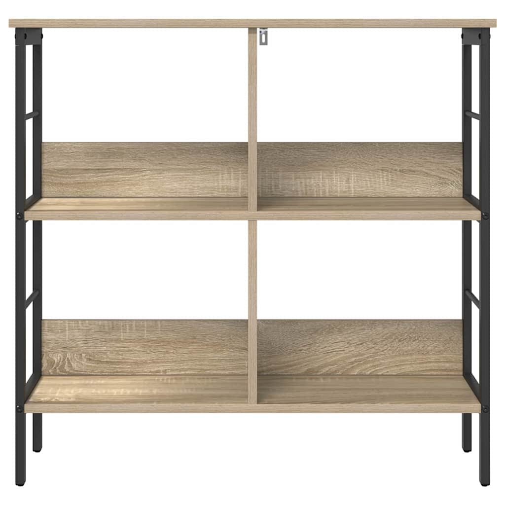 vidaXL Bibliothèque chêne sonoma 82 x 32 x 79 cm Aggloméré