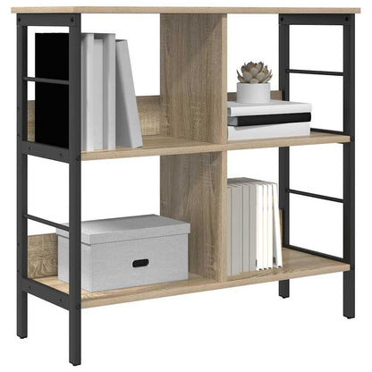 vidaXL Bibliothèque chêne sonoma 82 x 32 x 79 cm Aggloméré