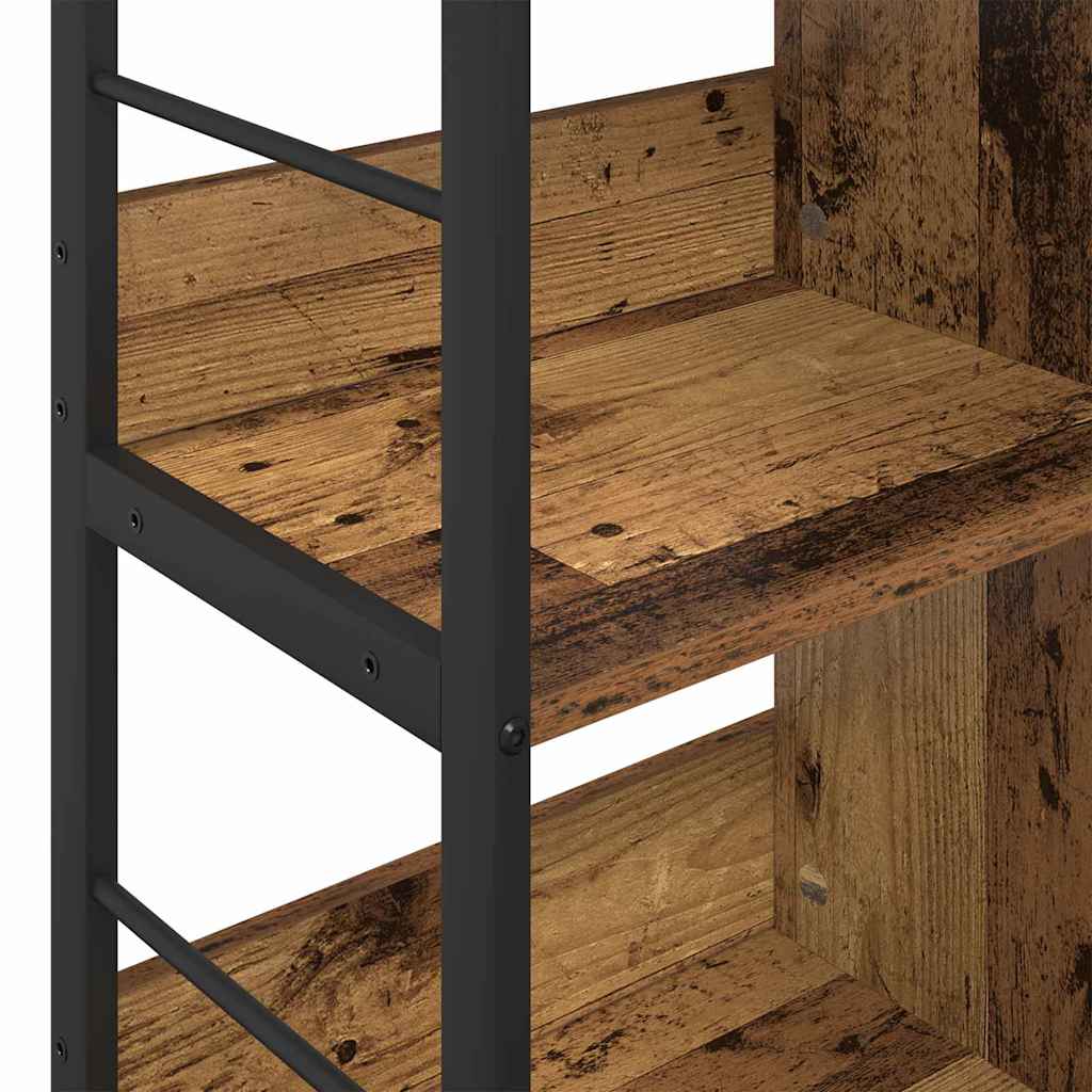 vidaXL Bücherregal Altholz 82 x 32 x 79 cm Holzwerkstoff