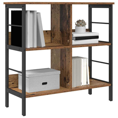 vidaXL Bücherregal Altholz 82 x 32 x 79 cm Holzwerkstoff