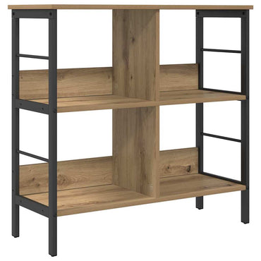 vidaXL Bücherregal Artisan-Eiche 82 x 32 x 79 cm Holzwerkstoff