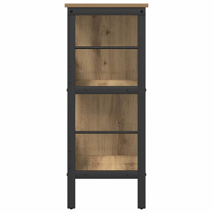vidaXL Bücherregal Artisan-Eiche 82 x 32 x 79 cm Holzwerkstoff