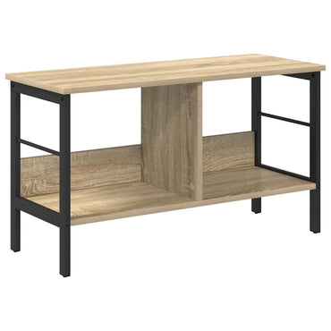 vidaXL Bücherregal Sonoma-Eiche 82 x 32 x 47 cm Holzwerkstoff