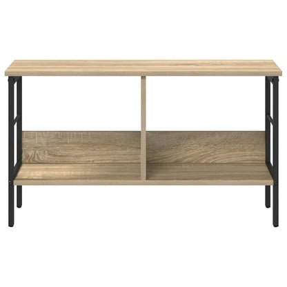 vidaXL Bücherregal Sonoma-Eiche 82 x 32 x 47 cm Holzwerkstoff