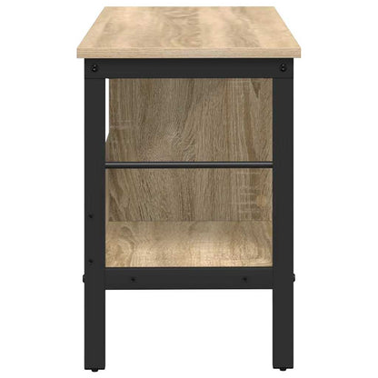 vidaXL Bücherregal Sonoma-Eiche 82 x 32 x 47 cm Holzwerkstoff