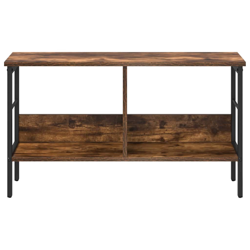 vidaXL Bücherregal Geräucherte Eiche 82 x 32 x 47 cm Holzwerkstoff