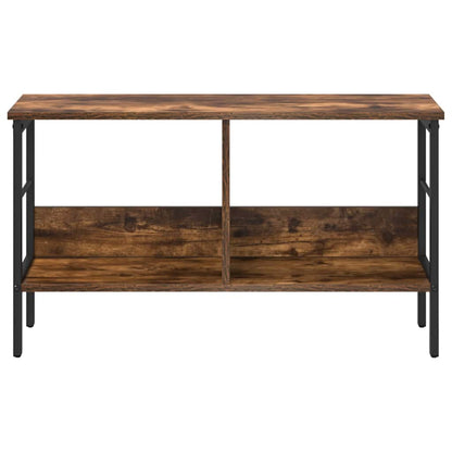 vidaXL Bücherregal Geräucherte Eiche 82 x 32 x 47 cm Holzwerkstoff