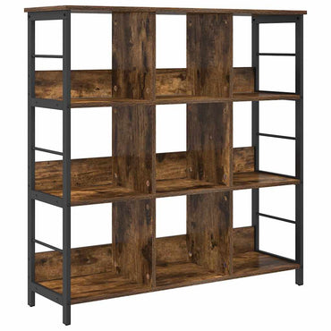 vidaXL Bücherregal Geräucherte Eiche 102 x 32 x 104,5 cm Holzwerkstoff