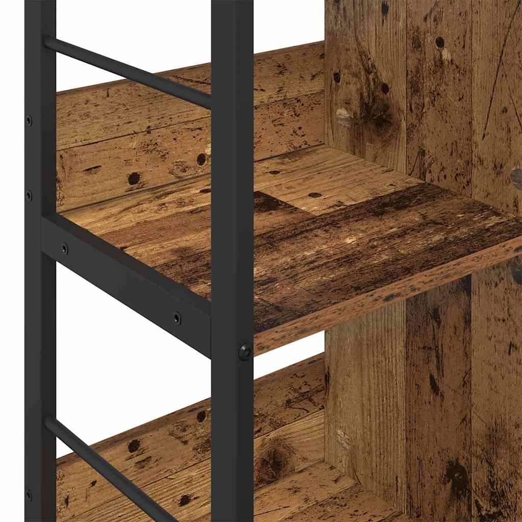 vidaXL Bücherregal Altholz 102 x 32 x 104,5 cm Holzwerkstoff
