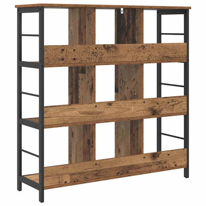 vidaXL Bücherregal Altholz 102 x 32 x 104,5 cm Holzwerkstoff
