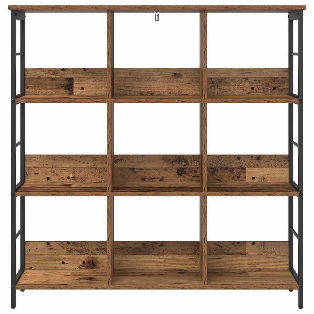 vidaXL Bücherregal Altholz 102 x 32 x 104,5 cm Holzwerkstoff