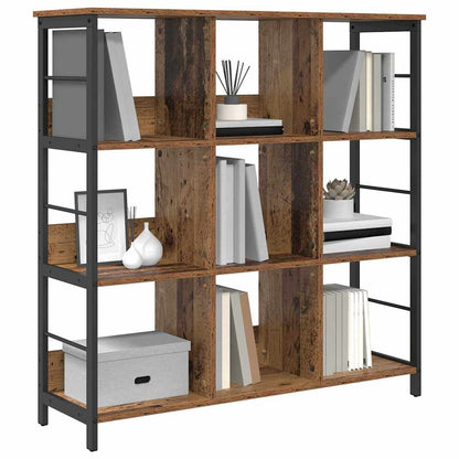 vidaXL Bücherregal Altholz 102 x 32 x 104,5 cm Holzwerkstoff