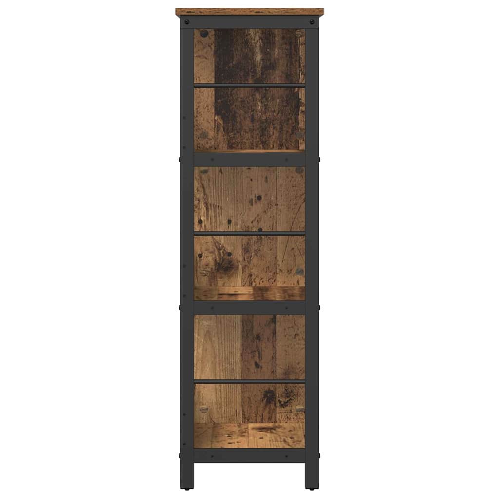 vidaXL Bücherregal Altholz 102 x 32 x 104,5 cm Holzwerkstoff