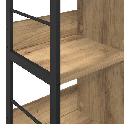 vidaXL Bücherregal Artisan-Eiche 102 x 32 x 104,5 cm Holzwerkstoff
