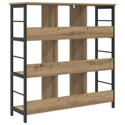 vidaXL Bücherregal Artisan-Eiche 102 x 32 x 104,5 cm Holzwerkstoff