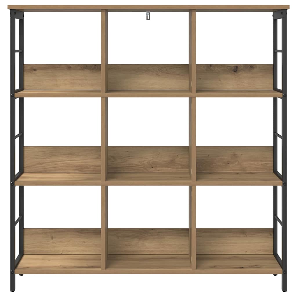 vidaXL Bücherregal Artisan-Eiche 102 x 32 x 104,5 cm Holzwerkstoff