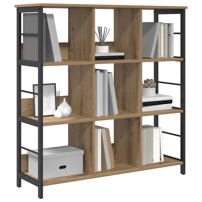 vidaXL Bücherregal Artisan-Eiche 102 x 32 x 104,5 cm Holzwerkstoff