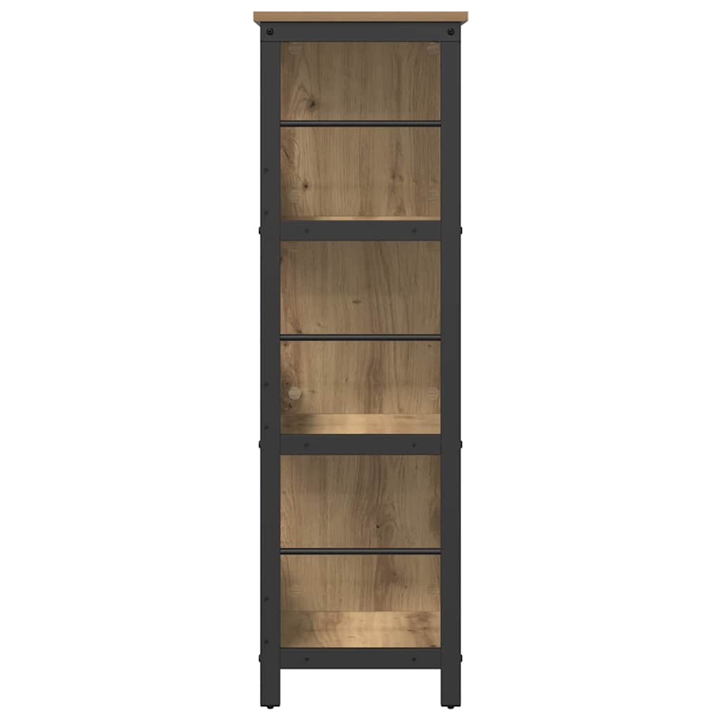 vidaXL Bücherregal Artisan-Eiche 102 x 32 x 104,5 cm Holzwerkstoff