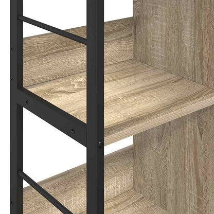 vidaXL Bücherregal Sonoma-Eiche 102 x 32 x 72,5 cm Holzwerkstoff