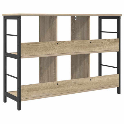 vidaXL Bücherregal Sonoma-Eiche 102 x 32 x 72,5 cm Holzwerkstoff