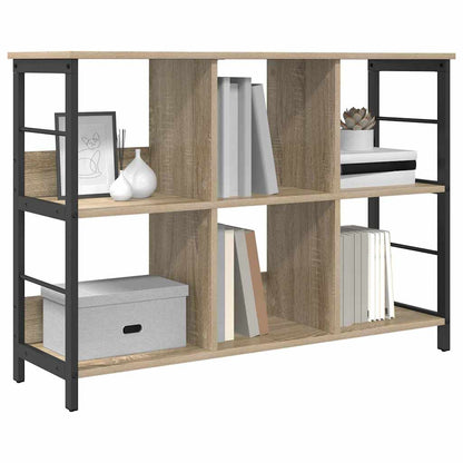 vidaXL Bücherregal Sonoma-Eiche 102 x 32 x 72,5 cm Holzwerkstoff