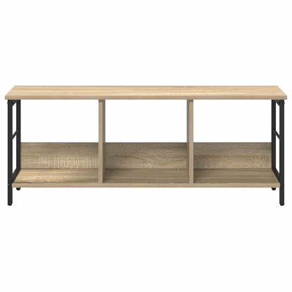 vidaXL Bücherregal Sonoma-Eiche 102 x 32 x 40,5 cm Holzwerkstoff