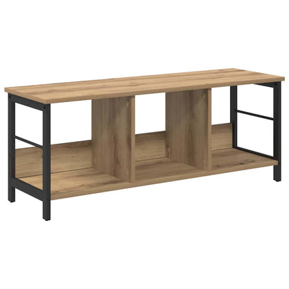vidaXL Bücherregal Artisan-Eiche 102 x 32 x 40,5 cm Holzwerkstoff