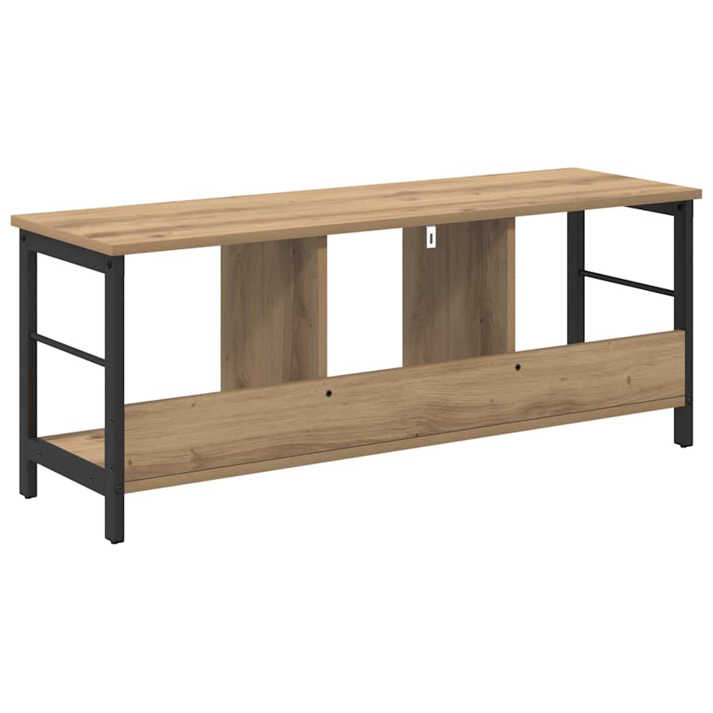 vidaXL Bücherregal Artisan-Eiche 102 x 32 x 40,5 cm Holzwerkstoff