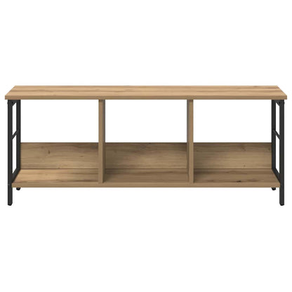 vidaXL Bücherregal Artisan-Eiche 102 x 32 x 40,5 cm Holzwerkstoff
