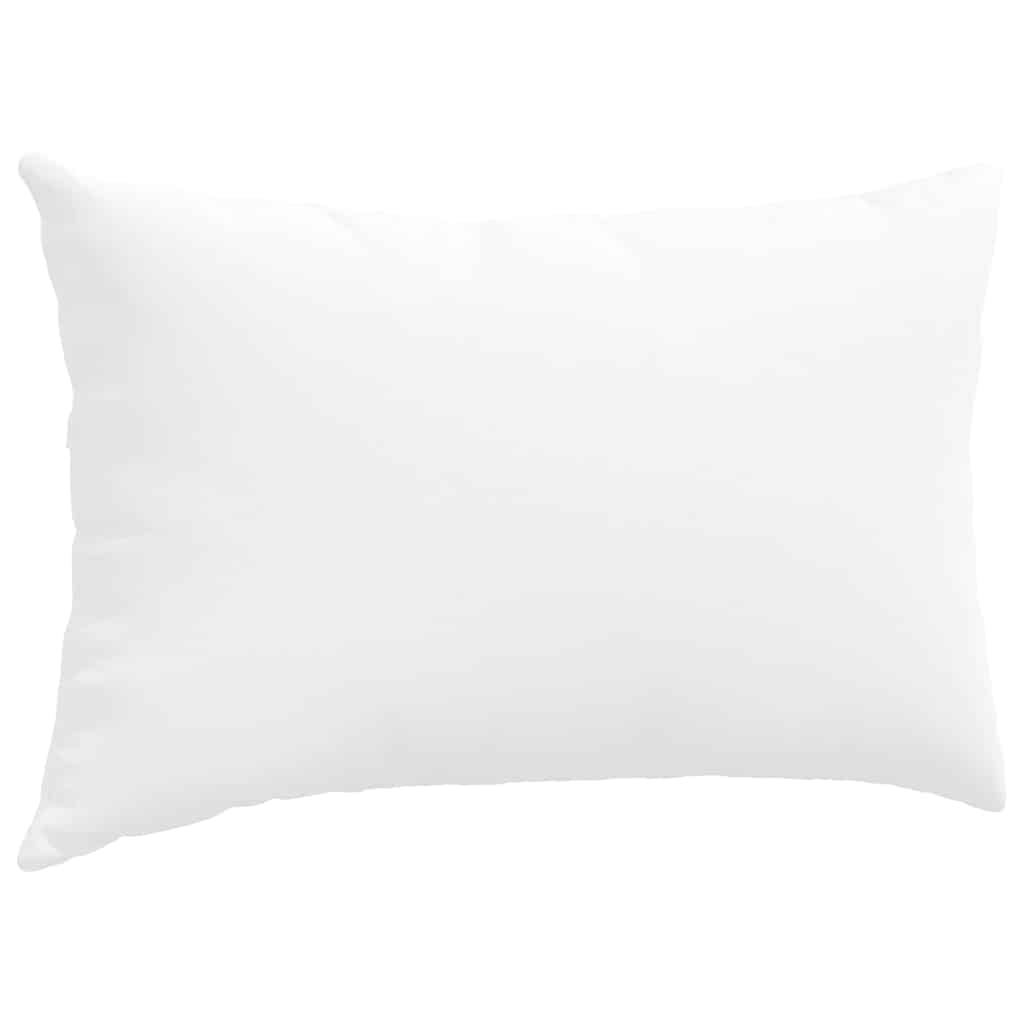 vidaXL Sofakissen 2 pcs Weiß 50 x 30 cm Stoff