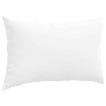 vidaXL Sofakissen 2 pcs Weiß 50 x 30 cm Stoff