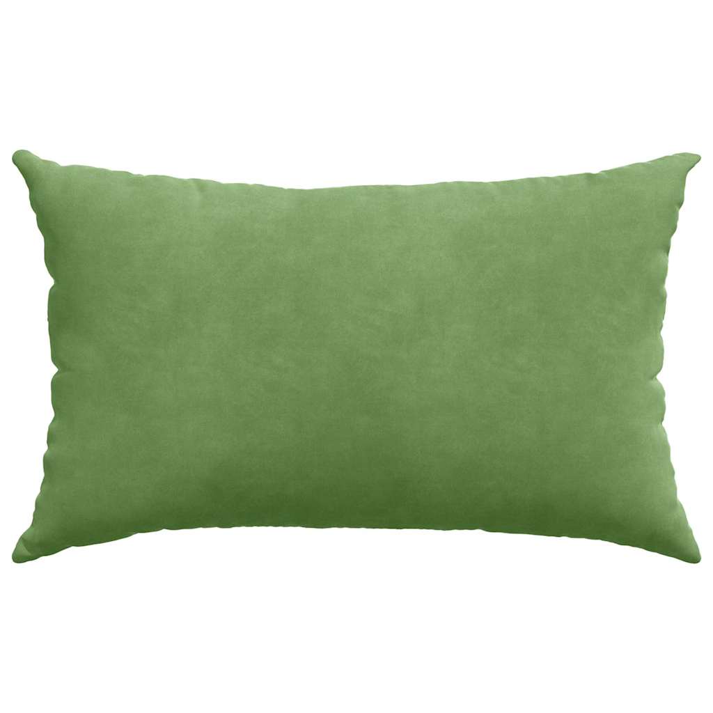vidaXL Sofakissen 2 Stück Hellgrün 50 x 30 cm Cordstoff