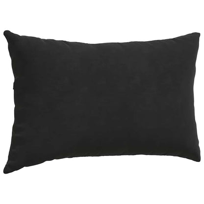 vidaXL Coussins de canapé 2 pcs Noir 50x30 cm Velours côtelé