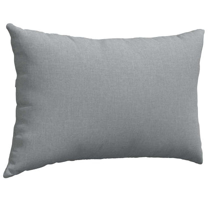 vidaXL Sofakissen 2 pcs Hellgrau 60 x 40 cm Stoff