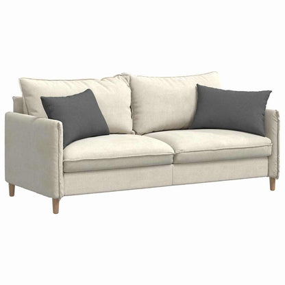 vidaXL Sofakissen 2 pcs Dunkelgrau 60 x 40 cm Stoff
