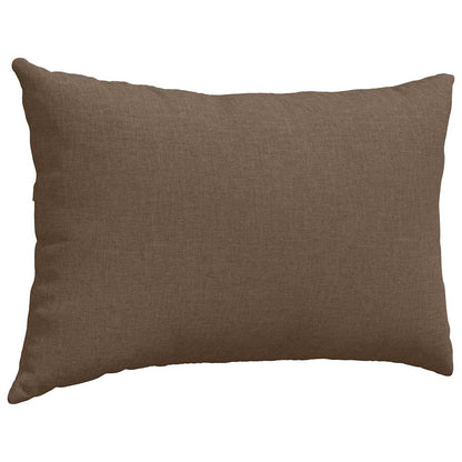 vidaXL Sofakissen 2 pcs Braun 60 x 40 cm Stoff
