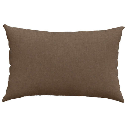 vidaXL Sofakissen 2 pcs Braun 60 x 40 cm Stoff