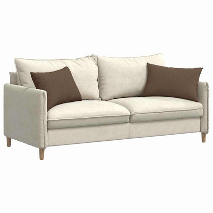 vidaXL Sofakissen 2 pcs Braun 60 x 40 cm Stoff