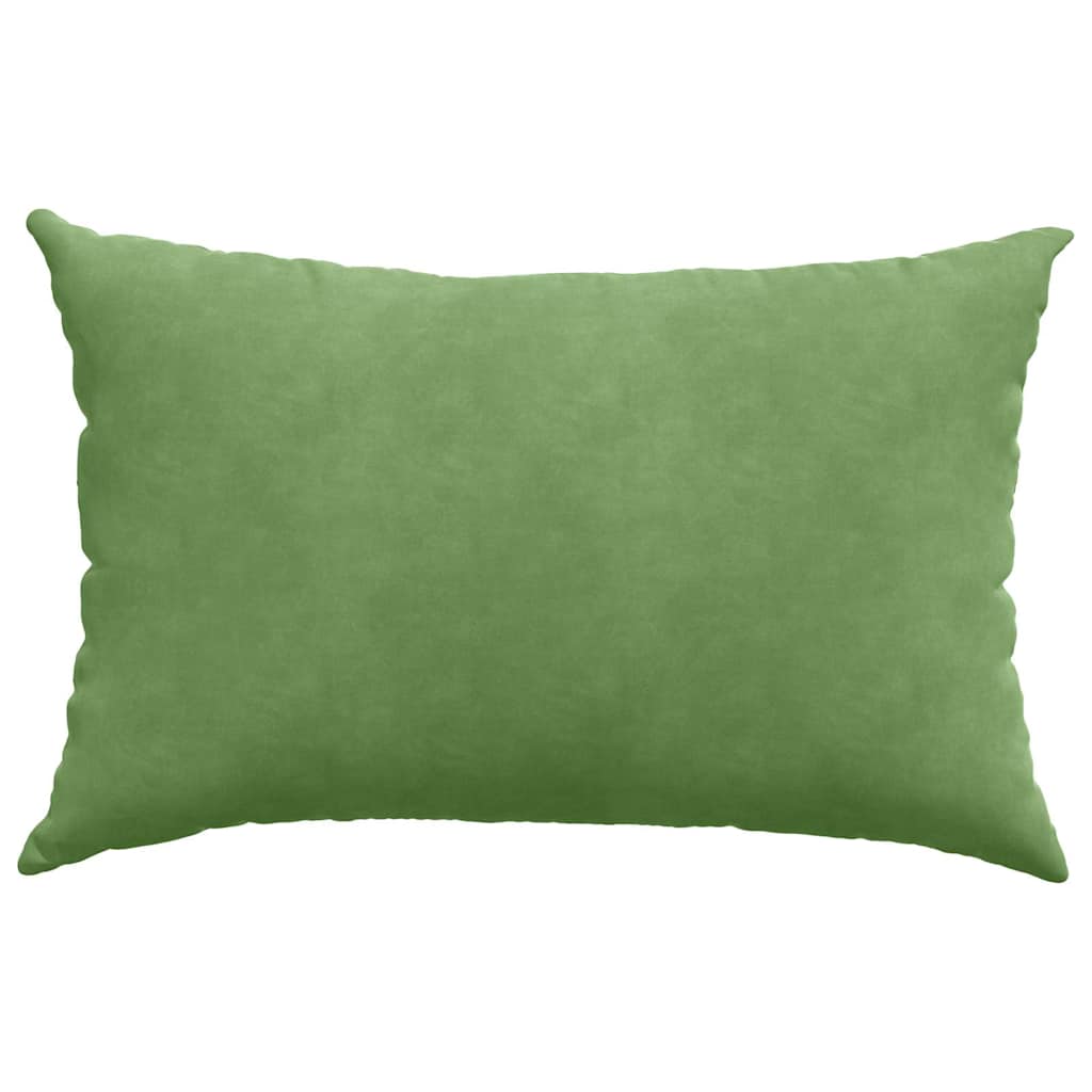 vidaXL Sofakissen 2 Stück Hellgrün 60 x 40 cm Cordstoff