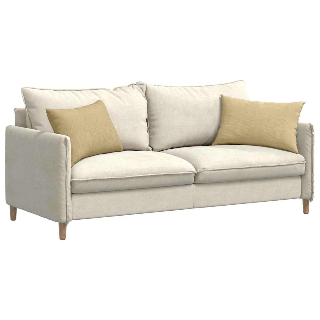 Sofakissen 2 Stück Grau-Grün 60 x 40 cm Cordstoff